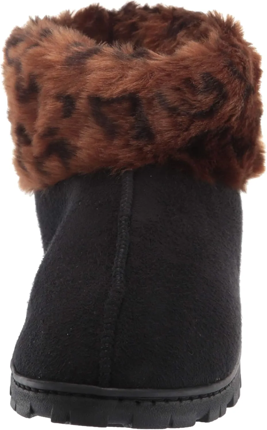 Jessica Simpson Women's and Girls Microsuede Super Soft Bootie Slippers with Indoor Outdoor Sole- Mommy & Me Set Options