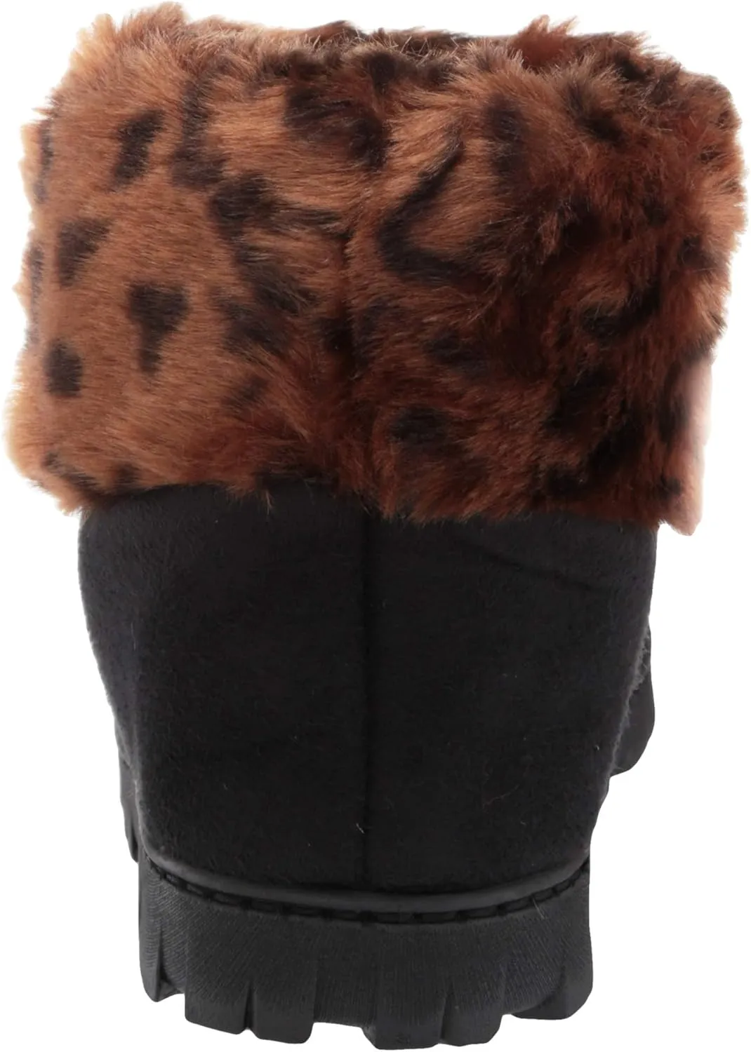 Jessica Simpson Women's and Girls Microsuede Super Soft Bootie Slippers with Indoor Outdoor Sole- Mommy & Me Set Options
