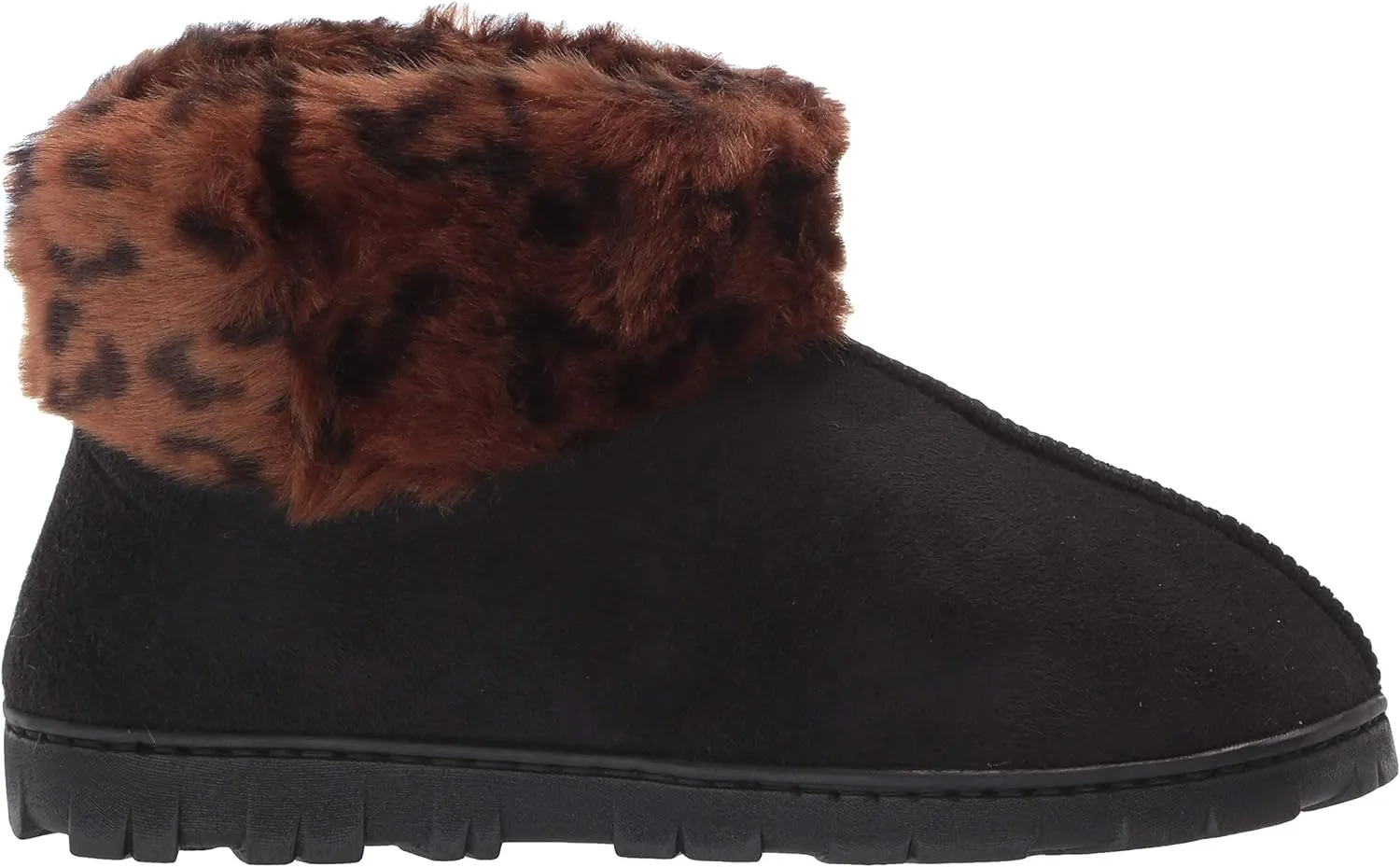 Jessica Simpson Women's and Girls Microsuede Super Soft Bootie Slippers with Indoor Outdoor Sole- Mommy & Me Set Options