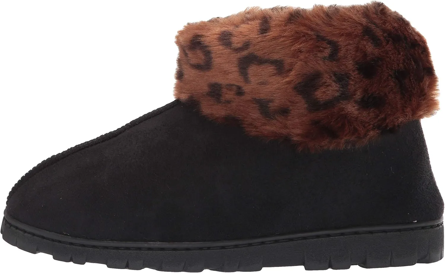 Jessica Simpson Women's and Girls Microsuede Super Soft Bootie Slippers with Indoor Outdoor Sole- Mommy & Me Set Options