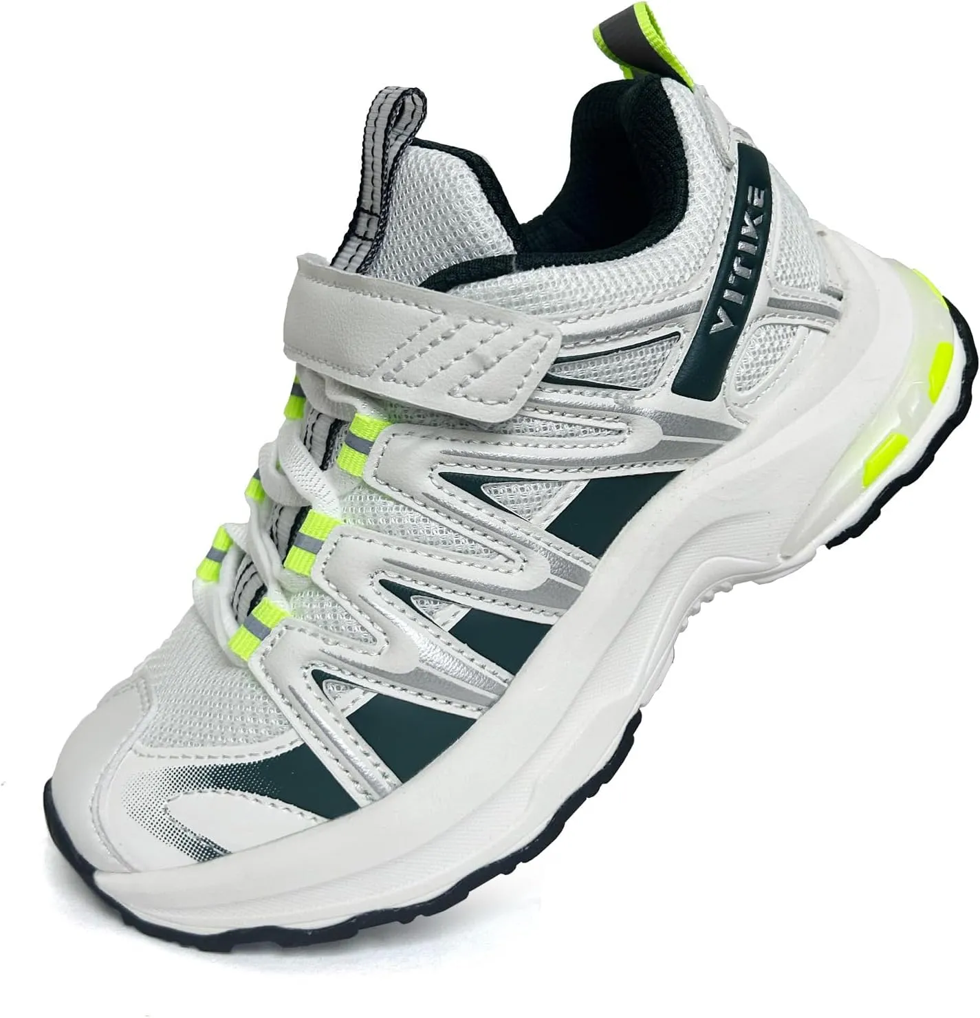 JMFCHI Kids Sneakers Boys Girls Tennis Running Shoes Outdoor Hiking Sneaker for Boys Athletic Breathable