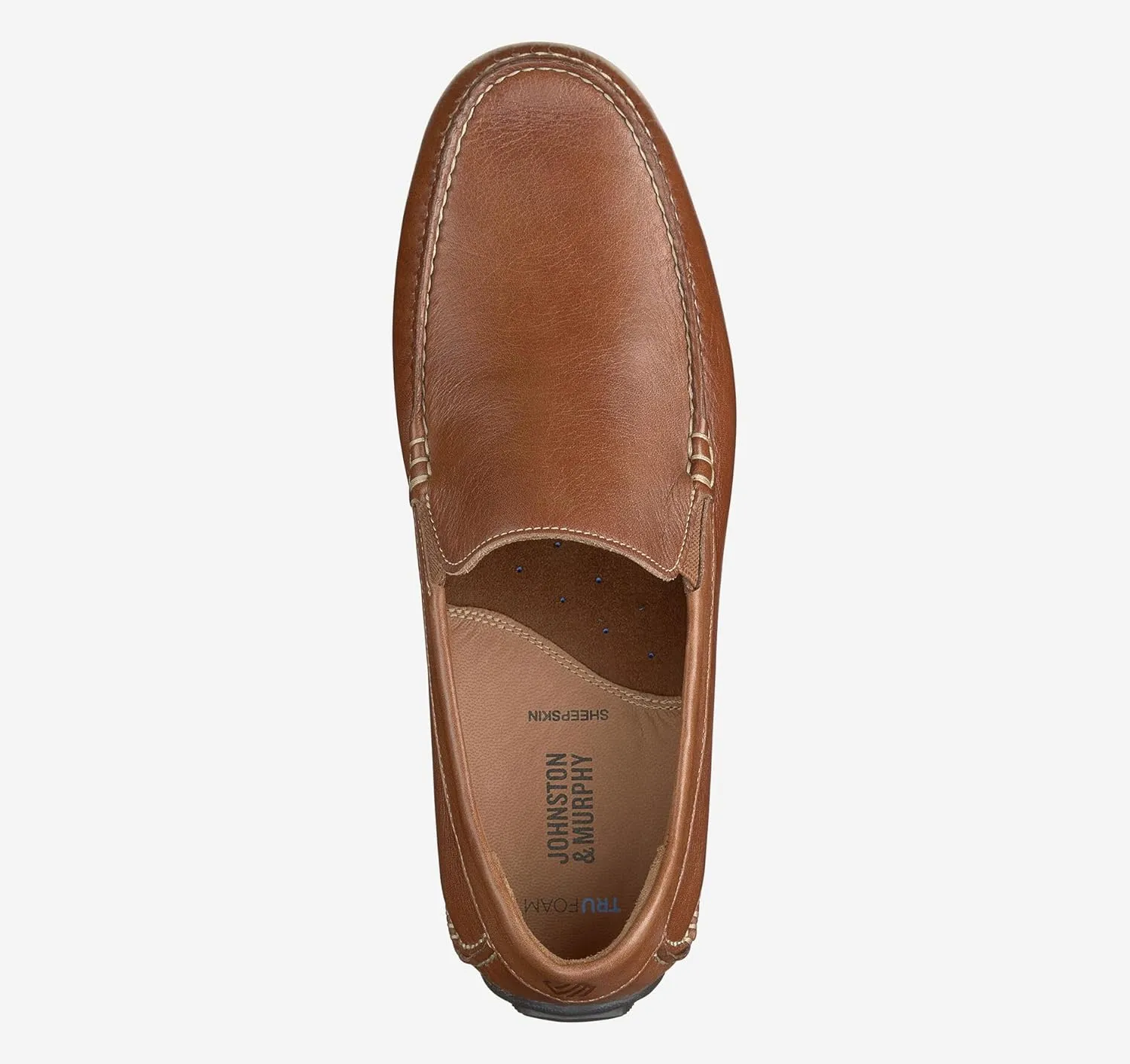 Johnston & Murphy Men's Cort Moc Toe Venetian Driving Style Loafer