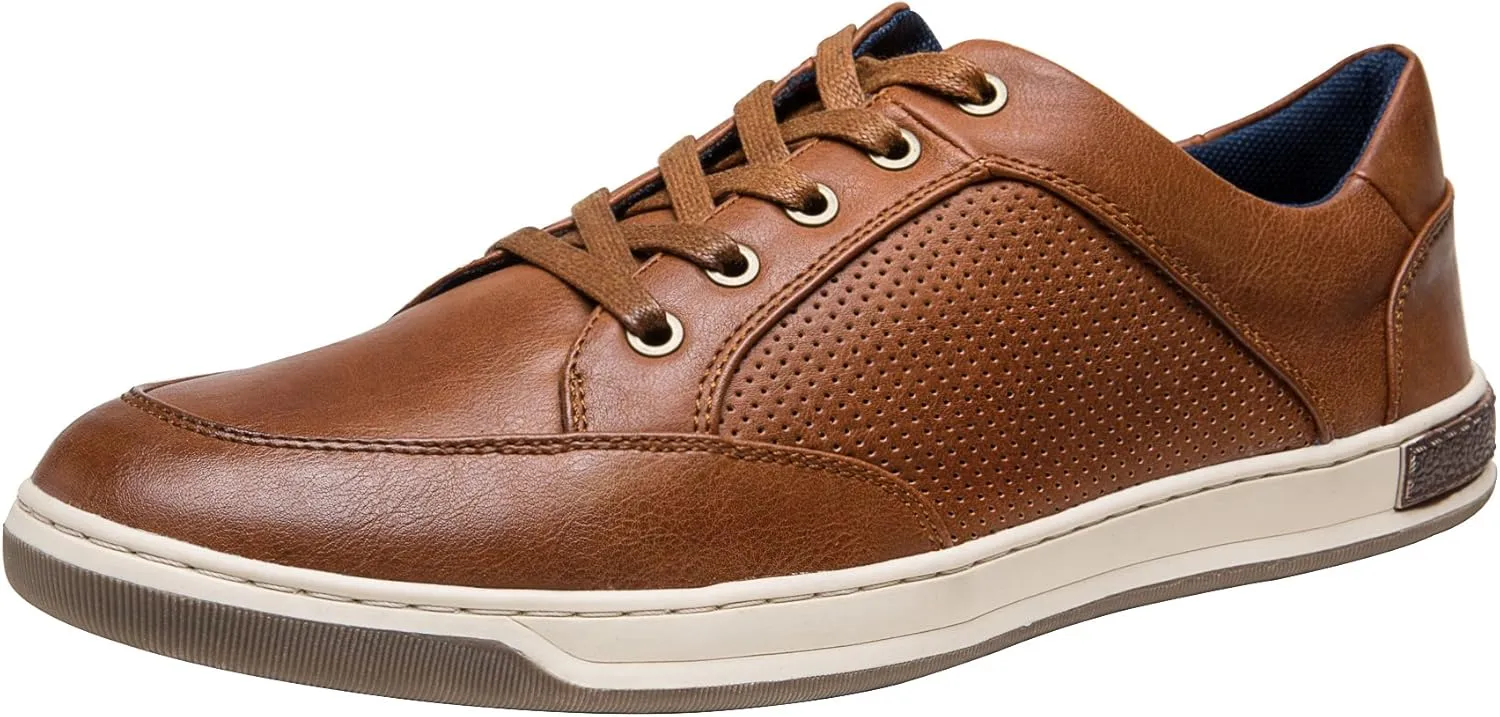 Jousen Men's Fashion Sneakers Classic Retro Casual Shoes for Men Breathable Business Dress Sneaker