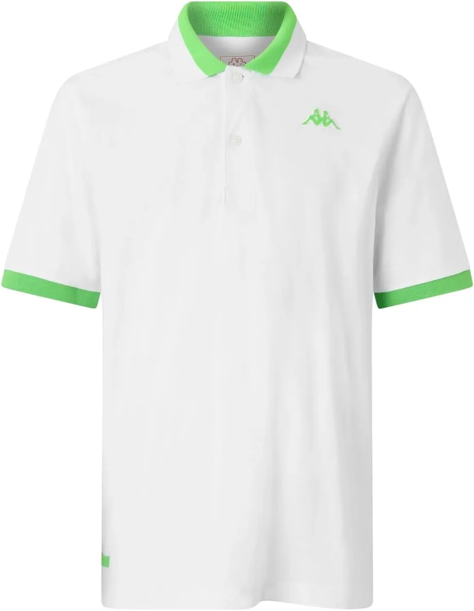 Kappa Men's Polo Shirt Comfortable and Stylish Trainers, Grey Lt Lead Neon Lime, 39 EU