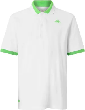 Kappa Men's Polo Shirt Comfortable and Stylish Trainers, Grey Lt Lead Neon Lime, 39 EU