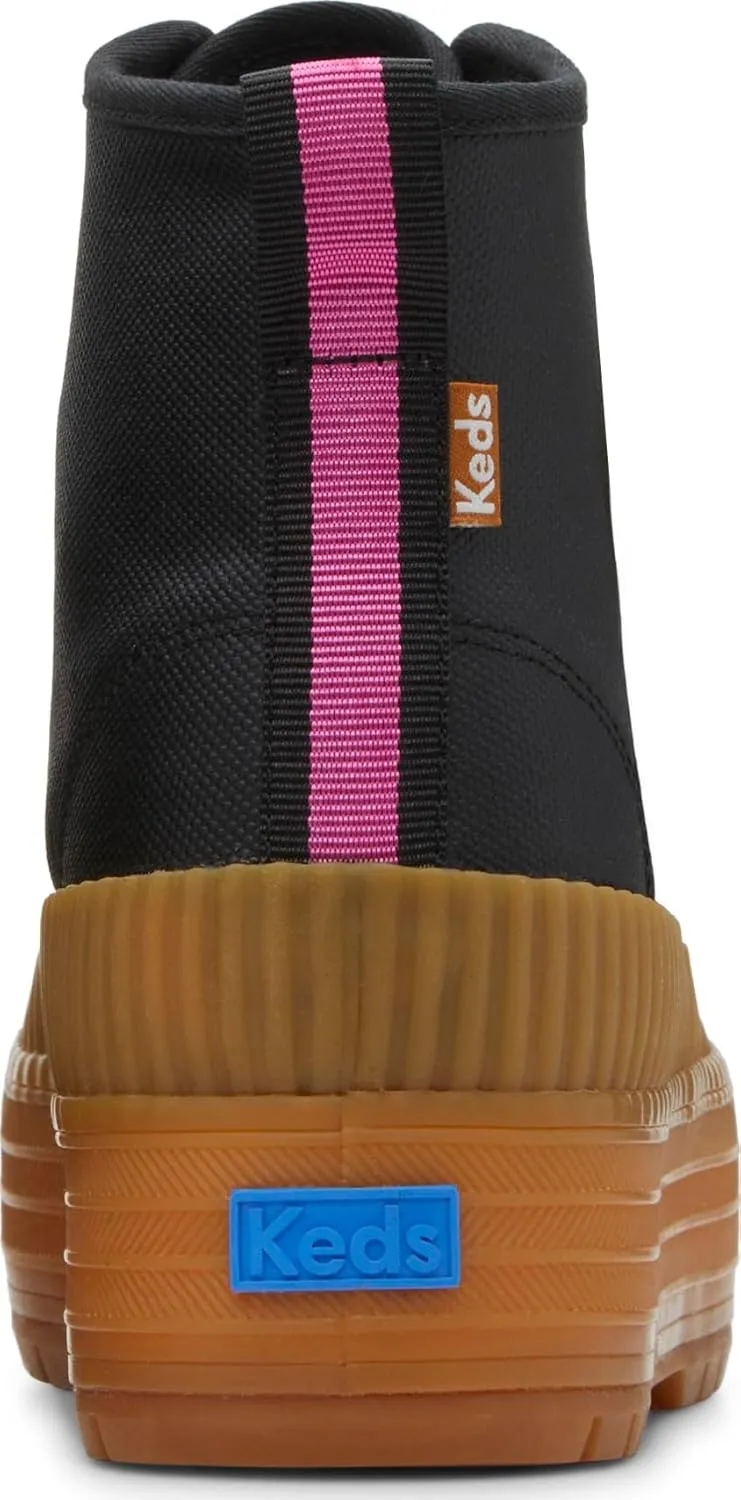 Keds Women's The Platform Mid Lug Weatherized Sneaker