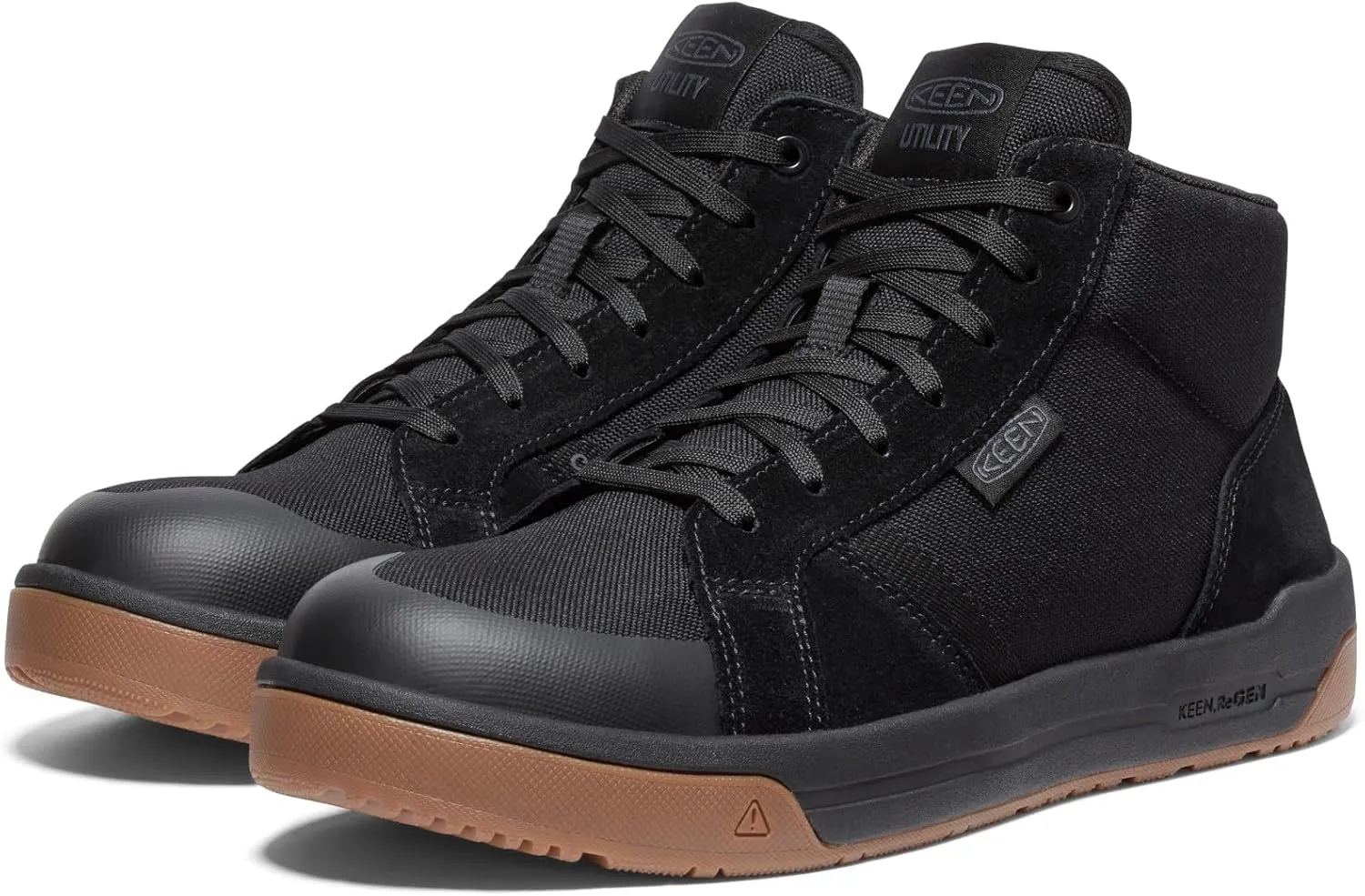 KEEN Utility Men's Kenton Mid Top Composite Toe Breathable Work Sneaker