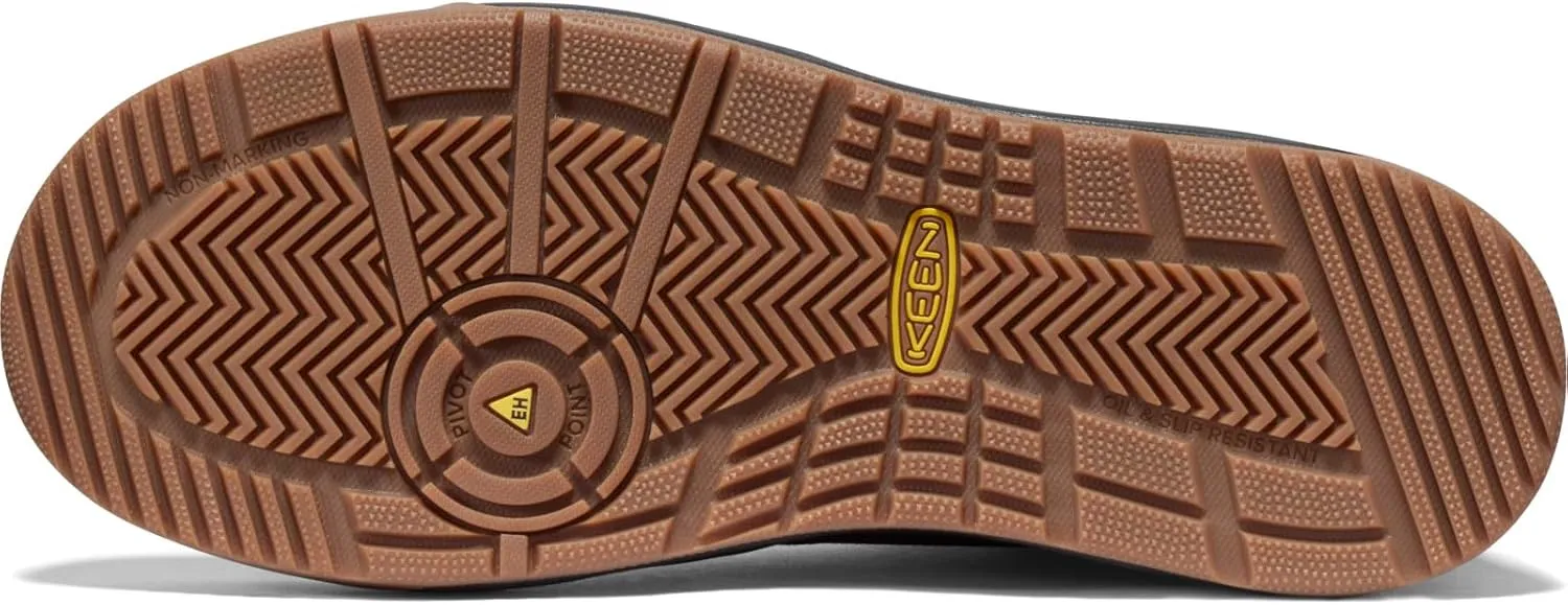 KEEN Utility Men's Kenton Mid Top Composite Toe Breathable Work Sneaker