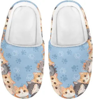 Kids Fluffy Slippers Girls Boys House Slippers Bedroom Non Slip Home Slippers Size 9-15