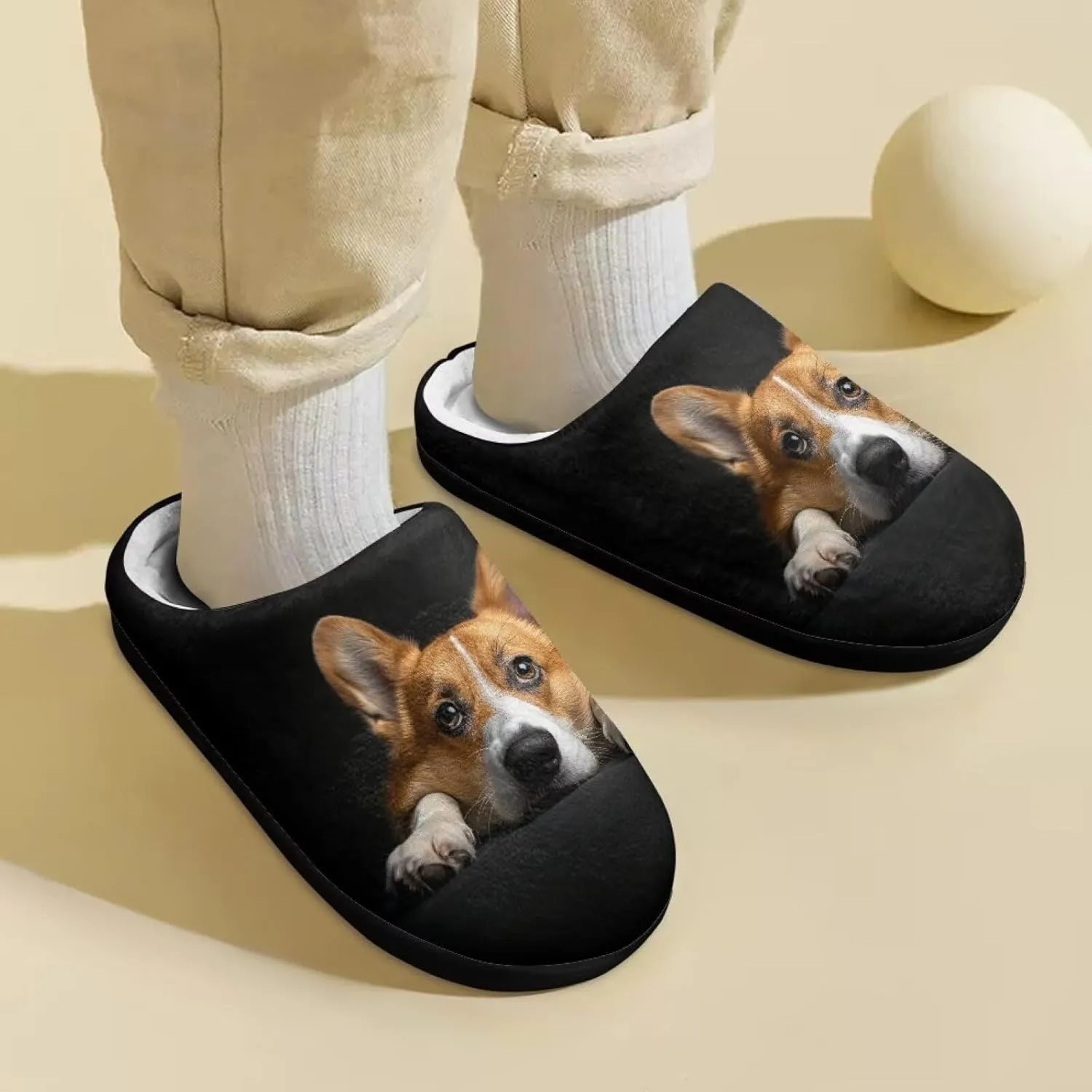 Kids Home Slippers for Boys Girls, Winter Warm House Slippers Non Slip Comfy Slippers for Indoor Outdoor