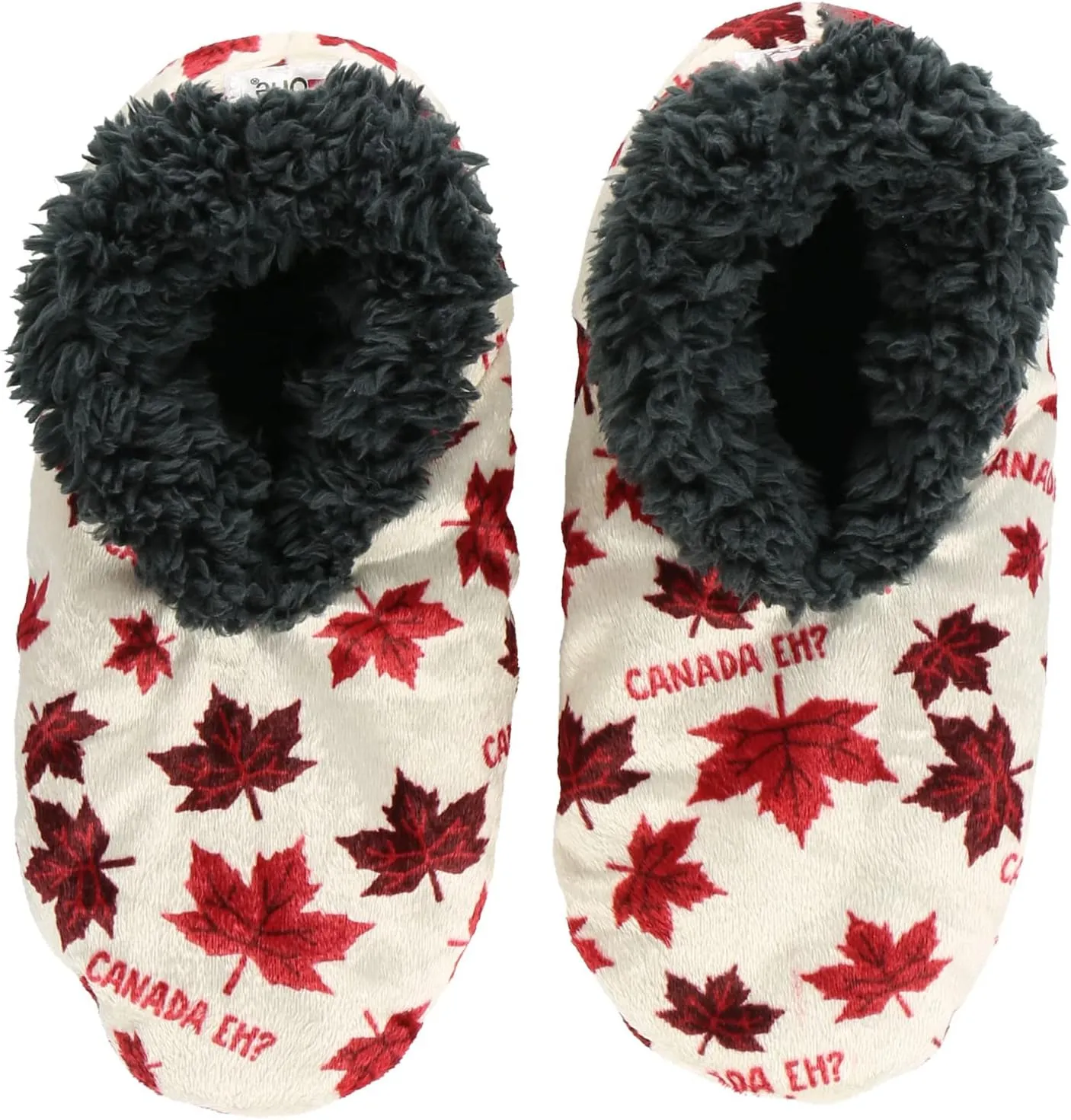 Lazy One Fuzzy Feet Slipper Socks for Women, Cute Fleece-Lined House Slippers, Non-Skid Slipper Socks