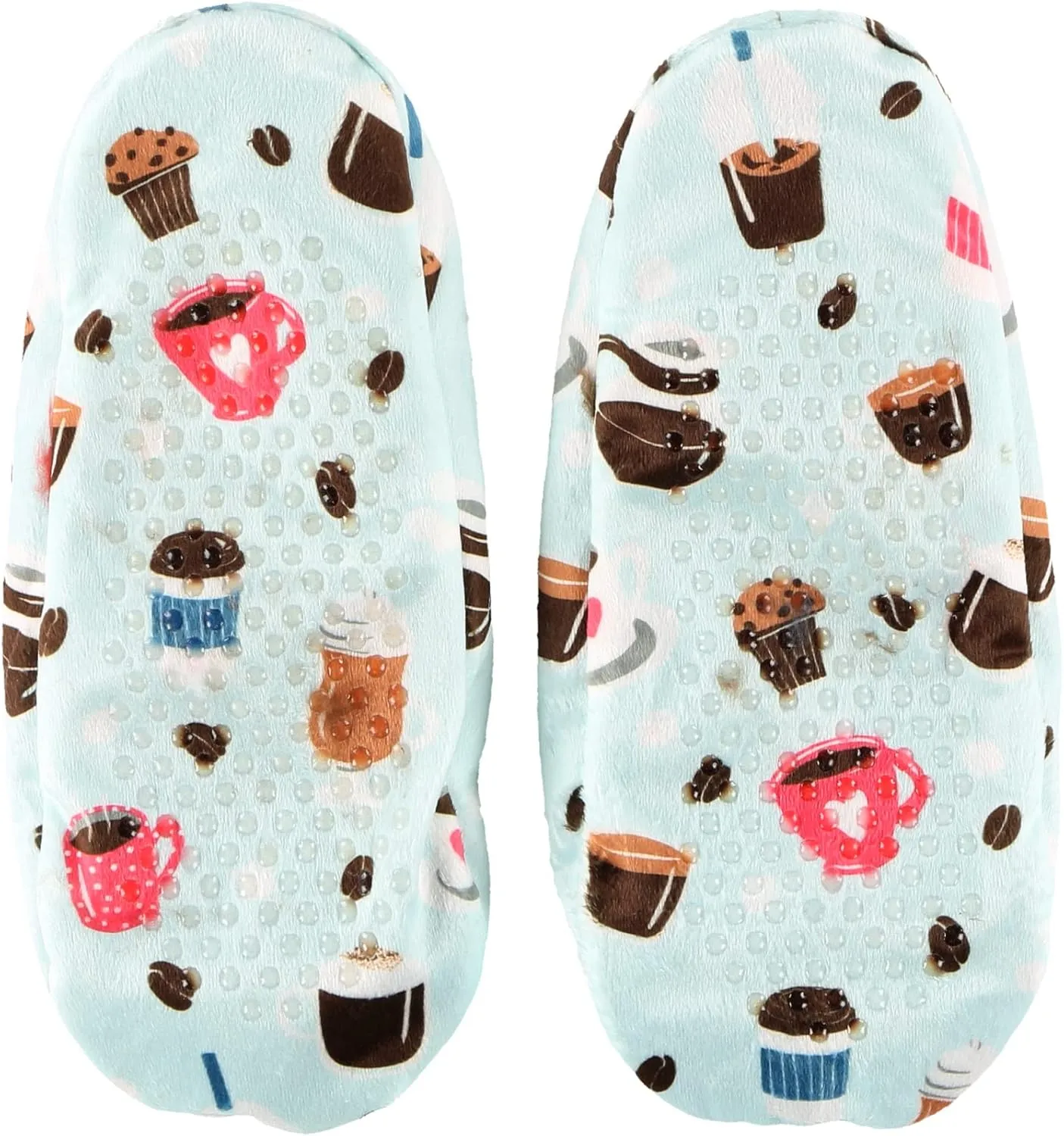 Lazy One Fuzzy Feet Slippers for Women, Cute Fleece-Lined House Slippers, Cute Slipper Socks