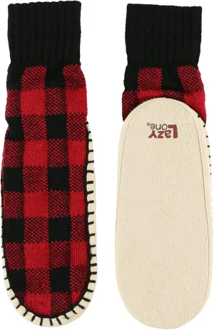 Lazy One Knitted Slippers, Cozy Slipper Socks for Women and Men