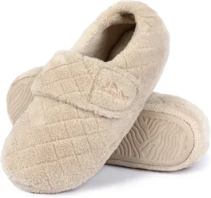 LazyStep Women's Nana Adjustable Slipper with Wide Widths