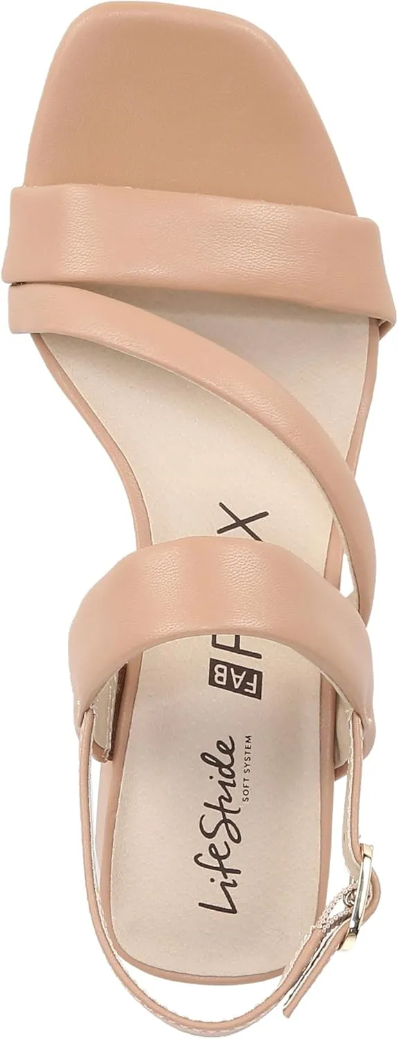 LifeStride Women's Celia Slingback Strappy Dress Sandal