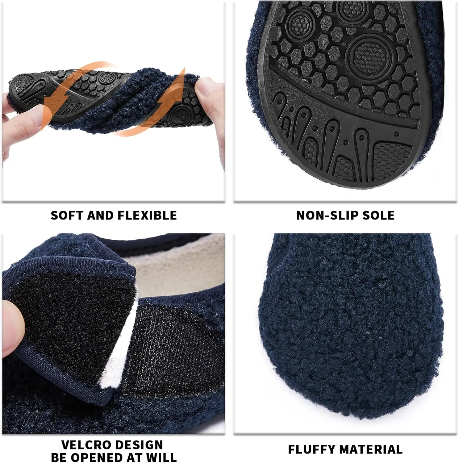 Limberun Toddler Kids Slippers - House Shoes & Indoor Socks for Girls & Boys