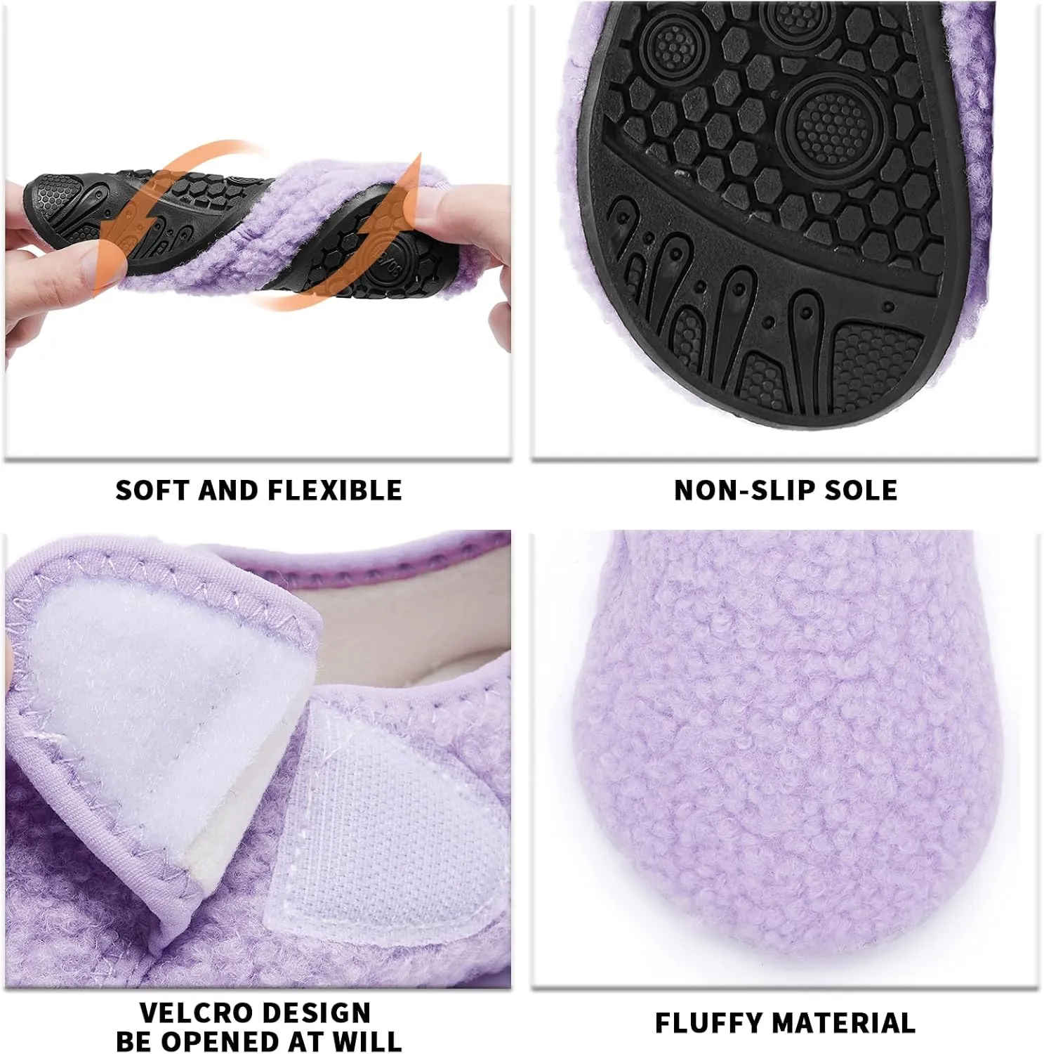 Limberun Toddler Kids Slippers - House Shoes & Indoor Socks for Girls & Boys