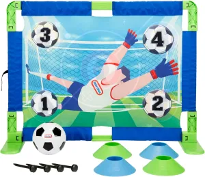 Little Tikes TotSports Soccer Trainer with 9 Accessories, Active Play Sports Toys, for Boys and Girls Ages 3  Years