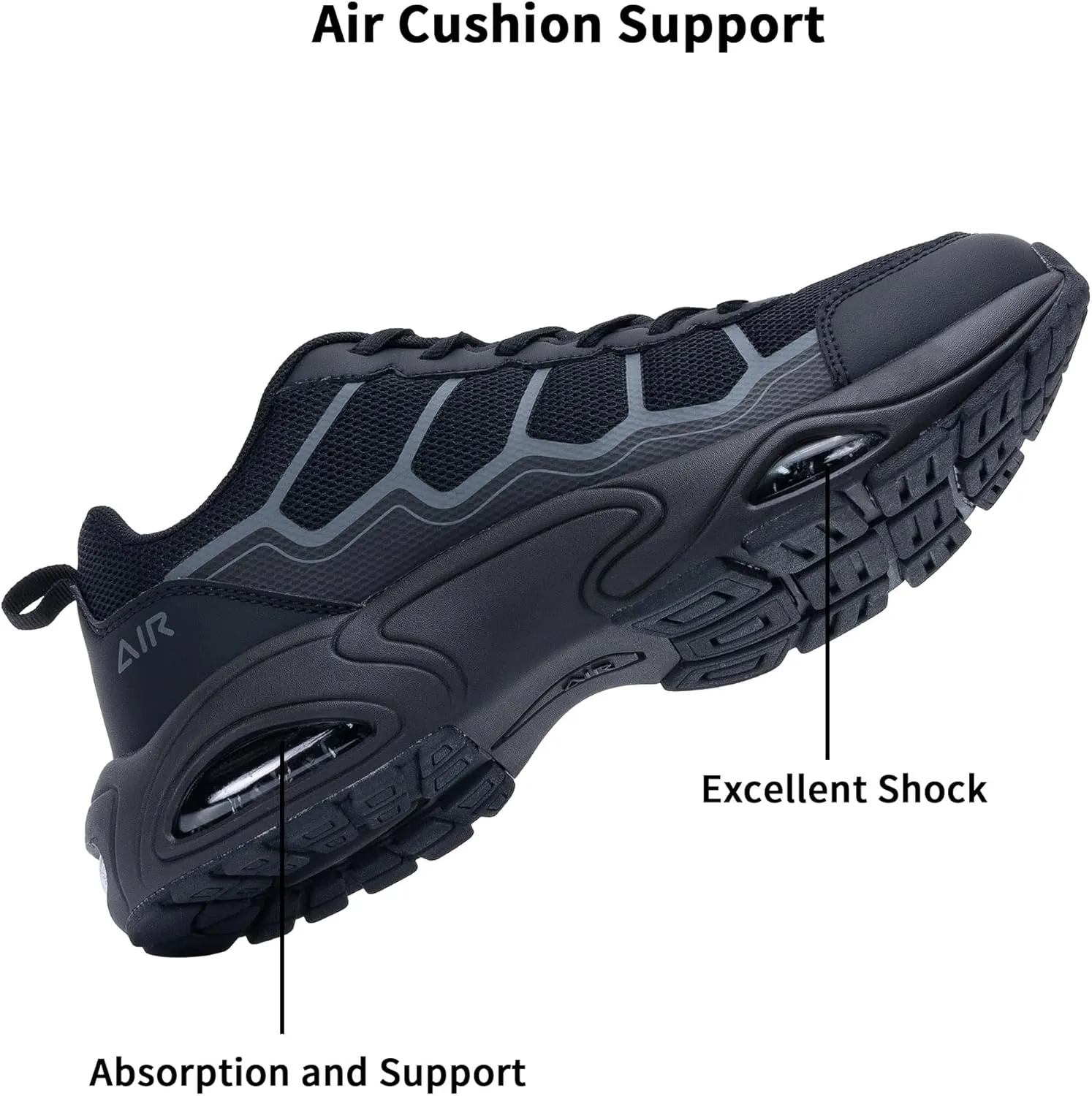 Mens Air Running Shoes Tennis Breathable Athletic Sneakers Lightweight Sport Fitness Workout Gym Jogging Walking Shoes