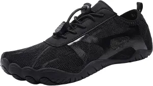 Men's Breathable Stretch Workout Shoes Outdoor Athletic Lace Up Hiking Shoe Arch Support Sports Shoes for Men