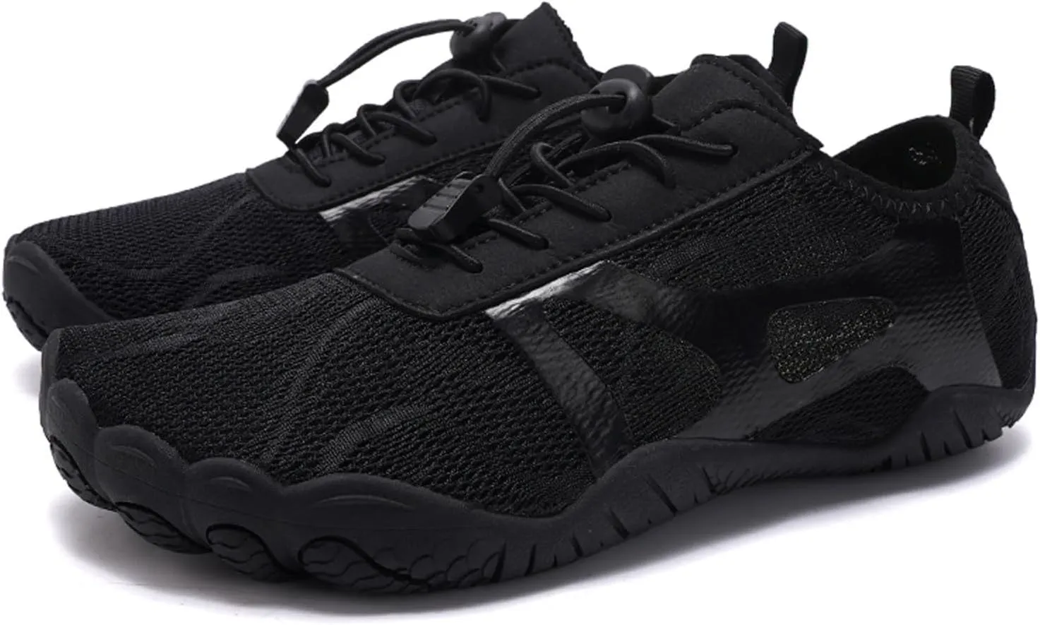 Men's Breathable Stretch Workout Shoes Outdoor Athletic Lace Up Hiking Shoe Arch Support Sports Shoes for Men