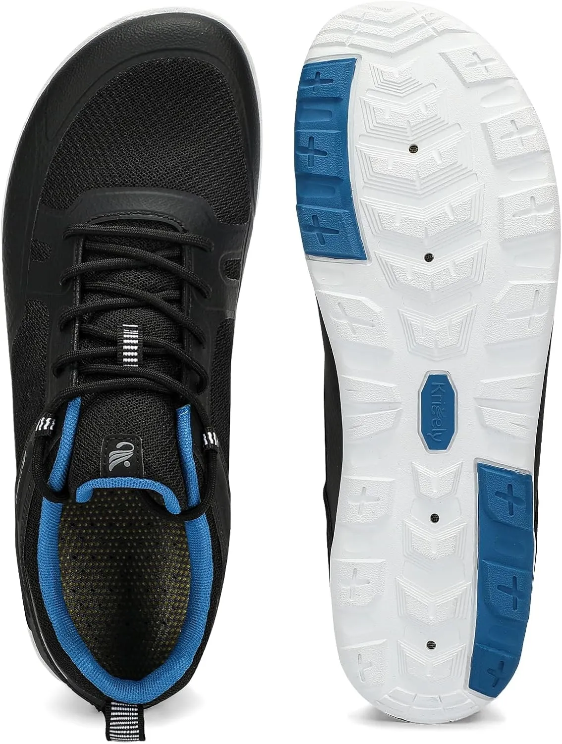 Men's Hike Barefoot Shoes | Wide Toe Box Minimalist Shoes for Gym Workout | Grounded Footwear Cross-Trainer Athletic Sneakers