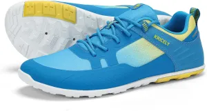 Men's Hike Barefoot Shoes | Wide Toe Box Minimalist Shoes for Gym Workout | Grounded Footwear Cross-Trainer Athletic Sneakers