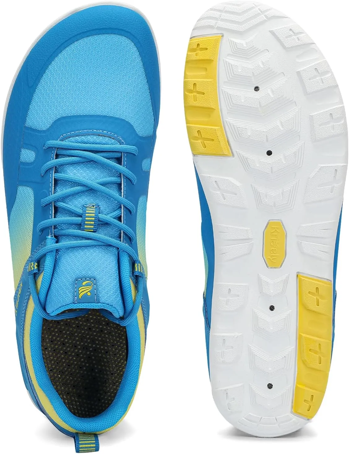 Men's Hike Barefoot Shoes | Wide Toe Box Minimalist Shoes for Gym Workout | Grounded Footwear Cross-Trainer Athletic Sneakers