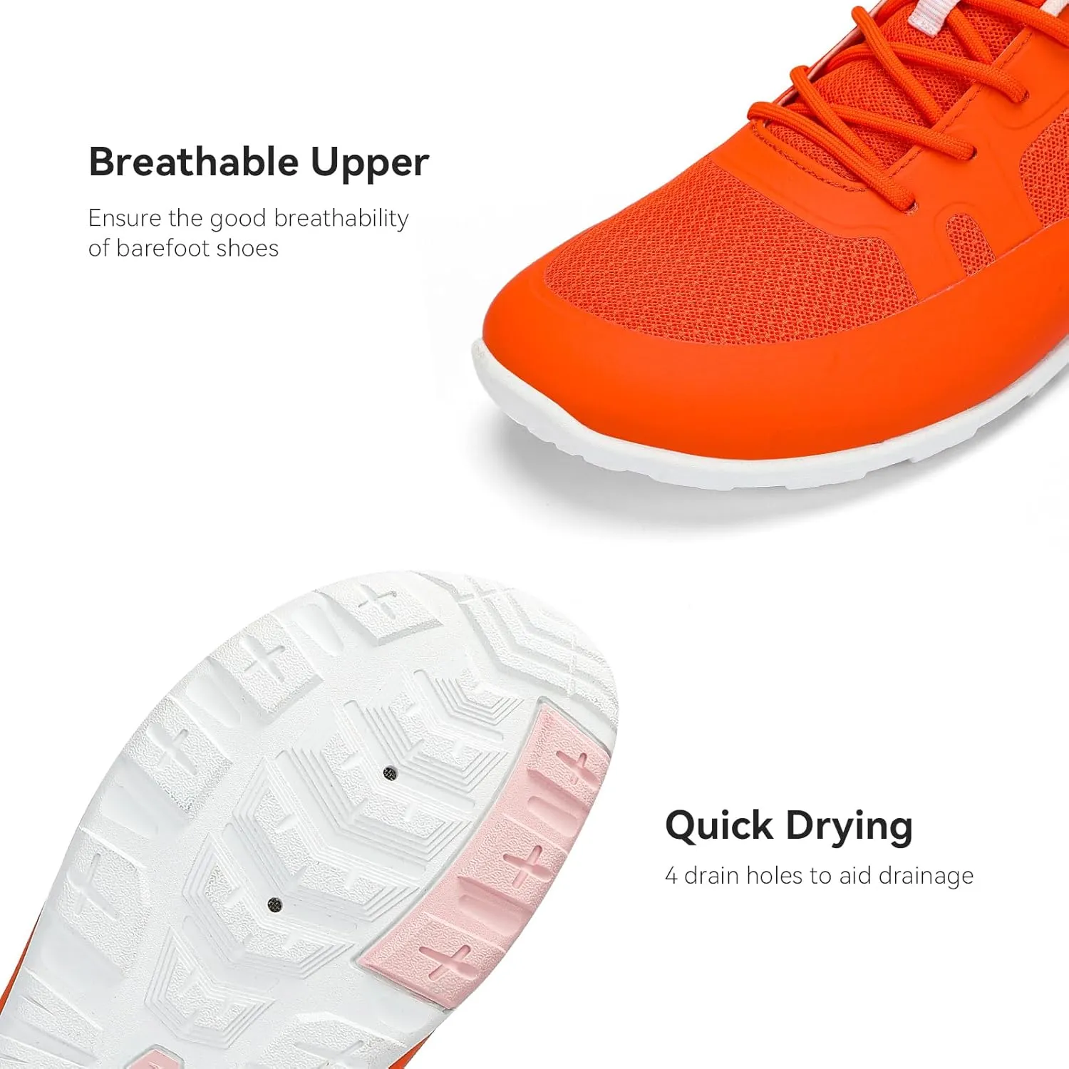 Men's Hike Barefoot Shoes | Wide Toe Box Minimalist Shoes for Gym Workout | Grounded Footwear Cross-Trainer Athletic Sneakers