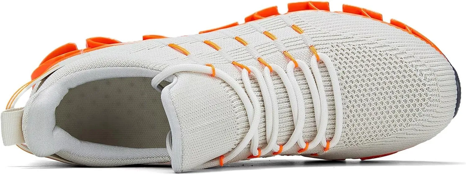 Mens Running Shoes Mesh Breathable Trail Runners Fashion Sport Blade Walking Tennis Sneakers