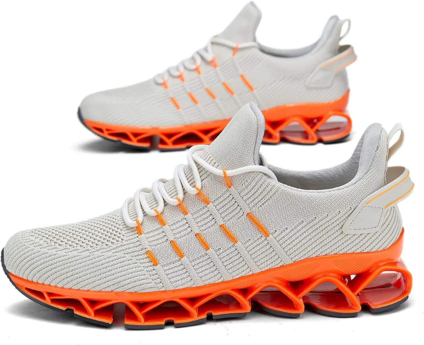 Mens Running Shoes Mesh Breathable Trail Runners Fashion Sport Blade Walking Tennis Sneakers
