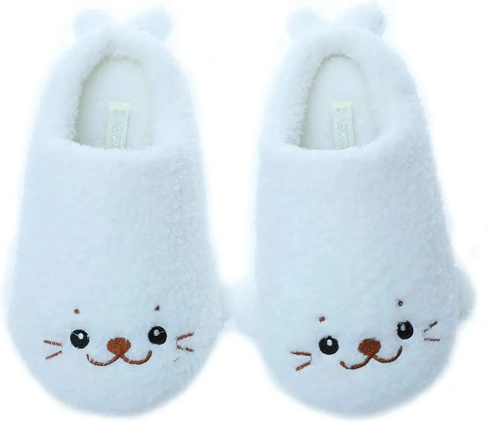 Millffy Cute Soft Comfy Plush Seal Slippers sea Lion Animal Shark Whale Slipper Indoor Crocodile Home Bedroom Shoes for Adult