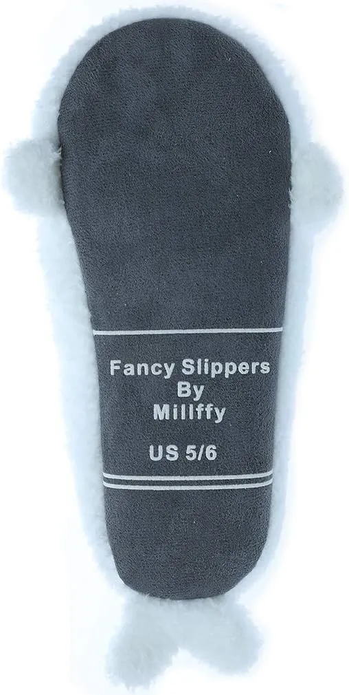 Millffy Cute Soft Comfy Plush Seal Slippers sea Lion Animal Shark Whale Slipper Indoor Crocodile Home Bedroom Shoes for Adult