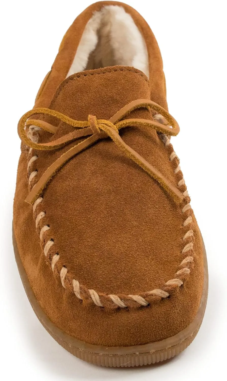 Minnetonka Men's Pile Lined Hardsole Slipper