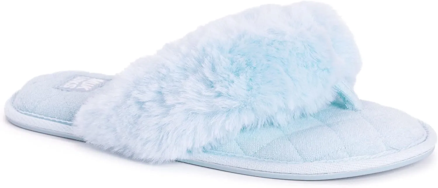 MUK LUKS Women's Maren Thong Slipper