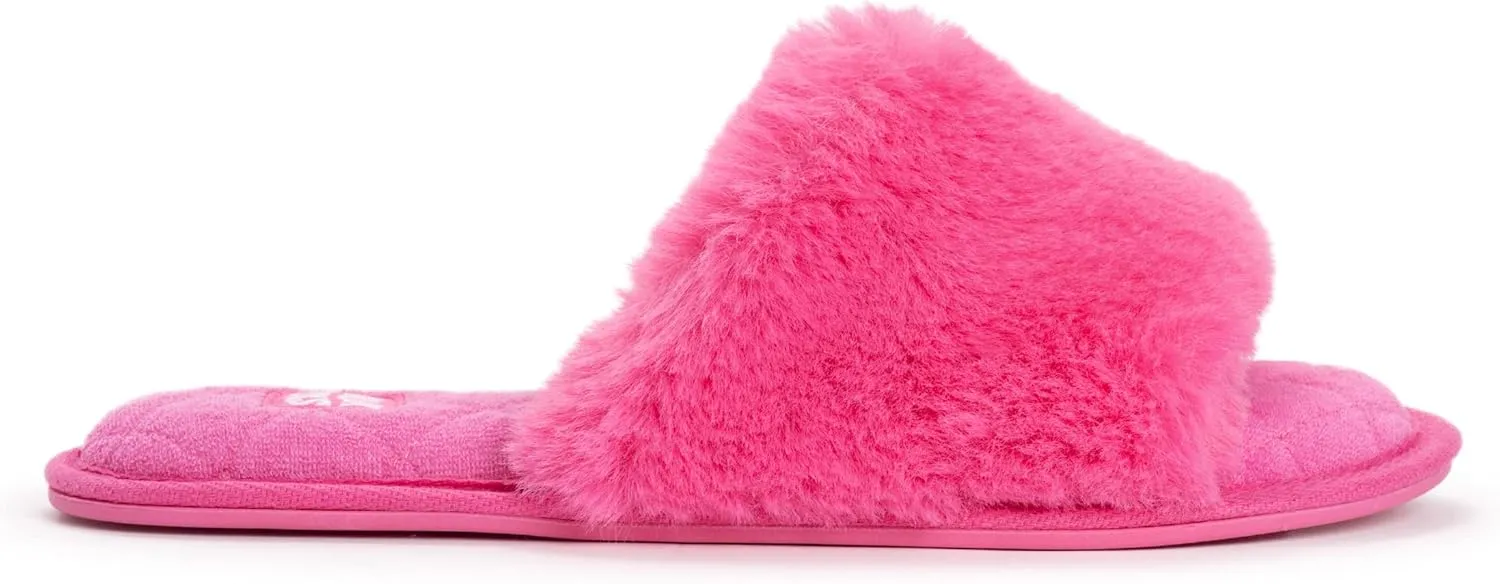 MUK LUKS Women's Sariah Slide Slipper-Snow White