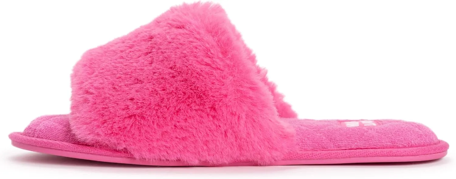 MUK LUKS Women's Sariah Slide Slipper-Snow White
