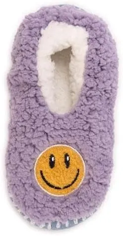 MUK LUKS Women's Sherpa Smile Ballerina Slipper