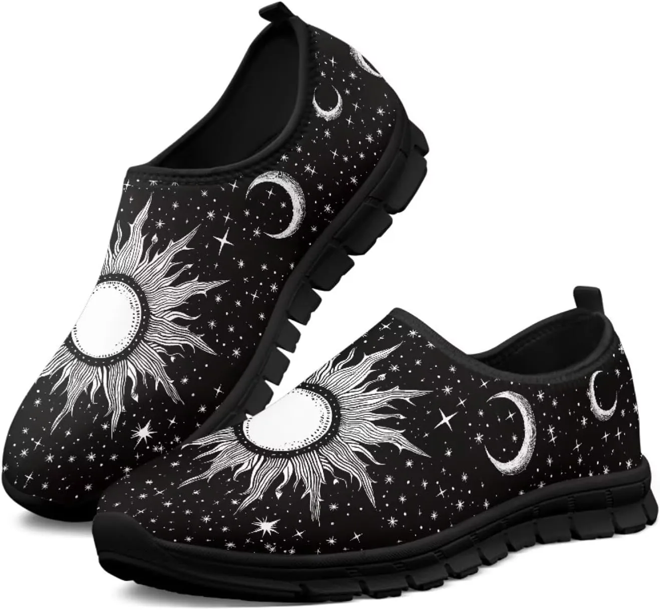 Music Walking Shoes for Women,Low Top Casual Sneaker Light Weight Road Running Shoes Breathable Teenis Workout Sneakers