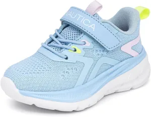 Nautica Kids Fashion Sneaker Athletic Running Shoe with One Strap |Boys - Girls|(Toddler/Little Kid)