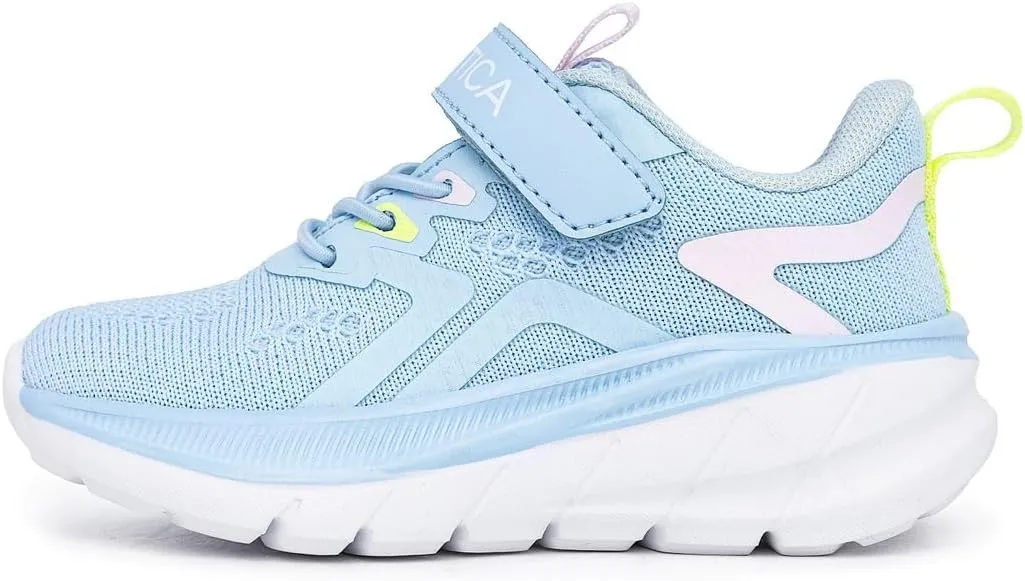 Nautica Kids Fashion Sneaker Athletic Running Shoe with One Strap |Boys - Girls|(Toddler/Little Kid)