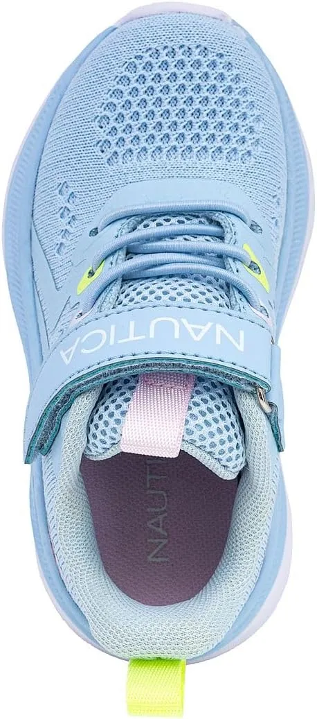 Nautica Kids Fashion Sneaker Athletic Running Shoe with One Strap |Boys - Girls|(Toddler/Little Kid)