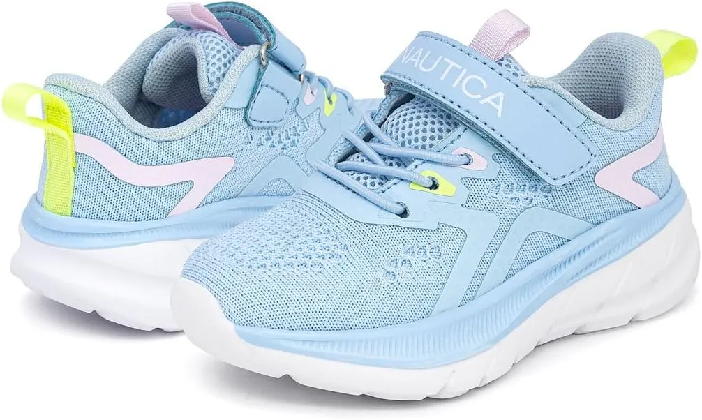 Nautica Kids Fashion Sneaker Athletic Running Shoe with One Strap |Boys - Girls|(Toddler/Little Kid)