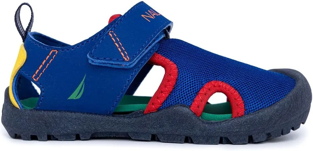 Nautica Kids Protective Water Shoe,Closed-Toe Sport Sandal |Boy - Girl (Big Kid/Little Kid/Toddler)