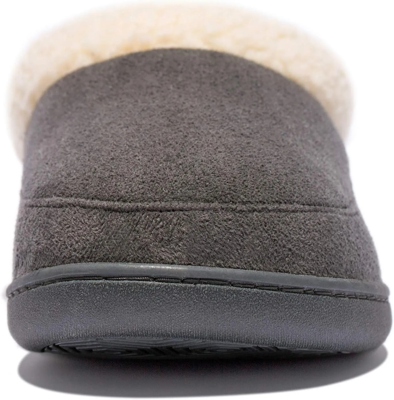 NewDenBer Women's Cozy Memory Foam Slippers Suede Fuzzy Plush Fleece Lined Slip On Indoor Outdoor House Shoes