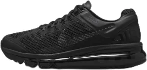 Nike Air Max 2013 Big Kids' Shoes (555426-010, Black/Black) Size 5.5