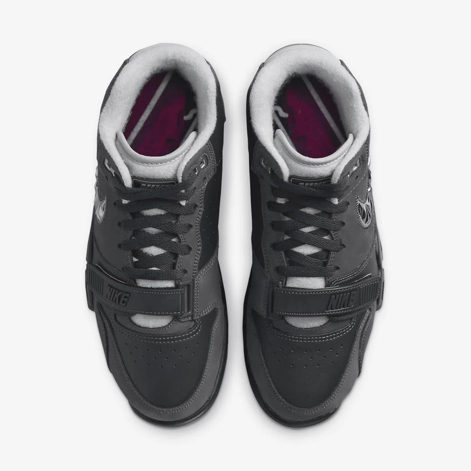 Nike Air Trainer 1 "SB LVIII Men's Shoes (FJ6195-001, Anthracite/White/Wolf Grey/Metallic Silver)
