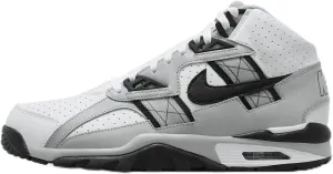 Nike Air Trainer SC High Men's Shoes (HJ9106-100, White/Light Smoke Grey/Black) Size 7.5