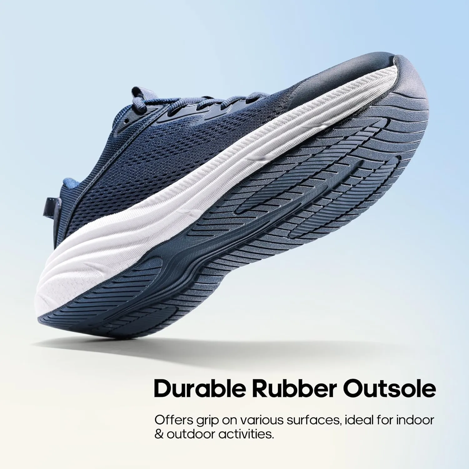 NORTIV 8 Men's Running Walking Tennis Shoes Comfortable Cushioning Non-Slip Breathable Athletic Gym Workout Cross Trainer Jogging Sneakers