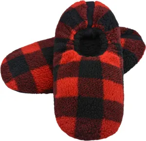 Panda Bros Mens Slipper Socks Low Cut Super Soft Warm Home Sock with Non-Slip Indoor Slipper Shoes Socks